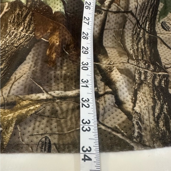 REDHEAD Men's Camo Mesh Lightweight Button Down 2 Pockets Shirt  Size Large - Picture 7 of 7